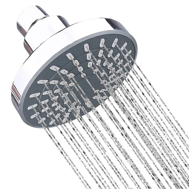 Grande Doccia Testa Cromata Alta Pressione Potente Bagno Risparmio Acqua Filtro