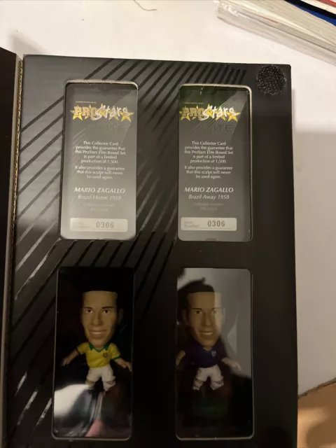 Prostar Corinthian Elite Brazil Mario Zagallo Kit Casa & Via Sigillato In Scatola