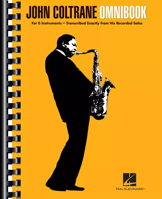 John Coltrane Omnibook Eb Instruments Jazz Solo Sheet Music Hal Leonard Book