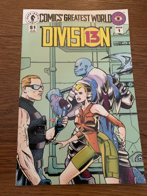 DIVISION 13 #1 COMICS GREATEST WORLD WEEK 1 DARK HORSE COMICS 1993 Unread NM+/MT
