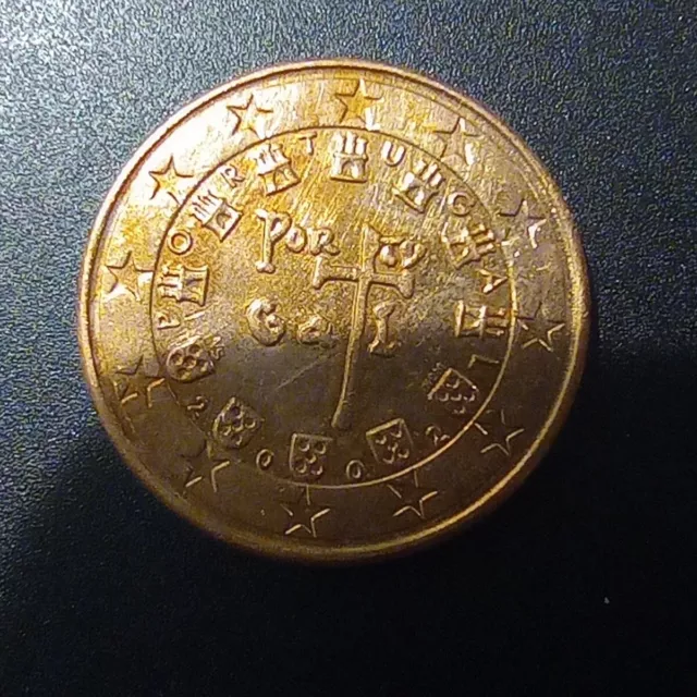 5 cent münze portugal 2002