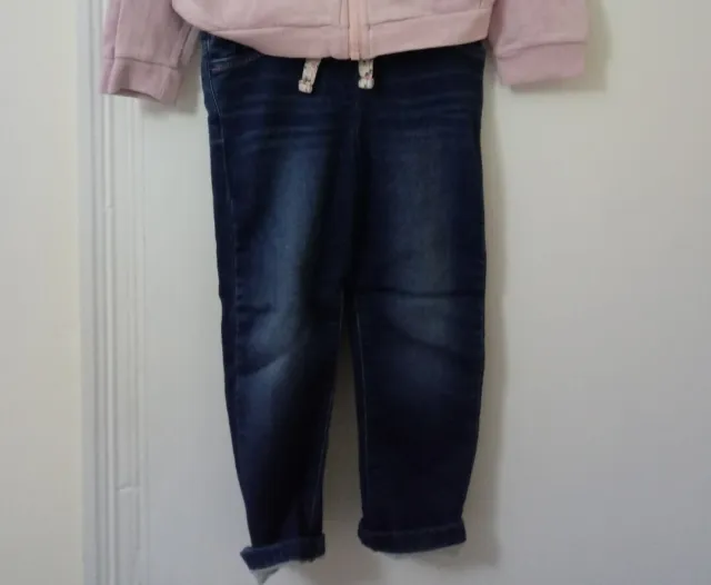 Girls Outfits Bundle Next/Matalan  Jumpers And Denim Co/Nutmeg Trousers 2-3 year 8