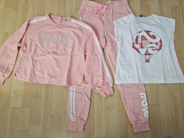 3-teiliges Set von mayoral in rosa/weiß Gr. 152