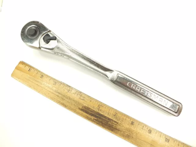 Craftsman Tools 1/2" Drive Ratchet Socket Wrench Quick Release 44809 Usa Craftsman Tools 1/2" Drive Ratchet Socket Wrench Quick Release 44809 Usa