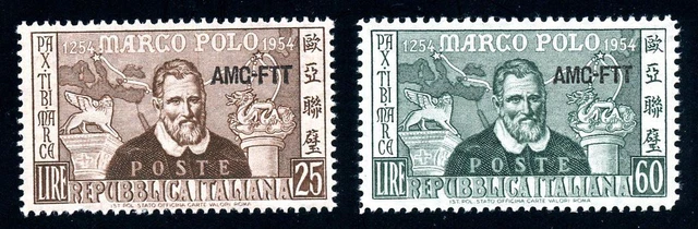 AMG Free Territory of Trieste (FTT) Scott 202-203 MNH