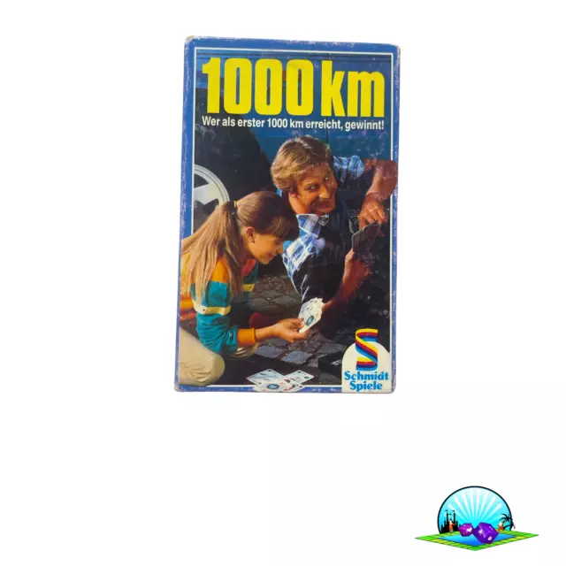 1000 km Kilometer - Schmidt Spiele - Vollständig