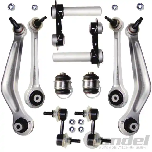 Kit Bras de Suspension Essieu Arrière Complet 10-TLG Convient pour BMW 5-ER