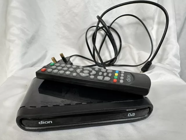 Dion Digital Set Top Box (model STB1AW09) With Remote Control. VGC