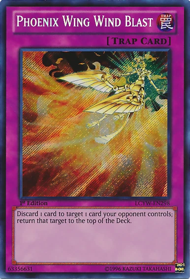 YuGiOh Phoenix Wing Wind Blast Legendary Collection 3: Yugi's World Moderately P