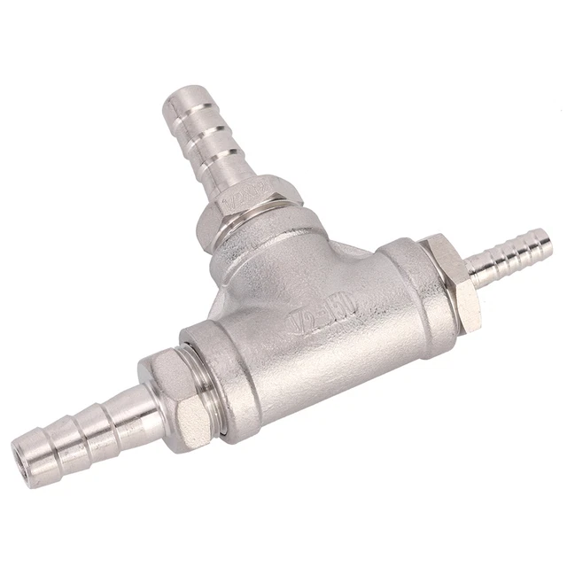 Kit Aérateur Bière En Acier Inoxydable - Pierre De Ventilation 3.2 Microns - Pour Homebrew - Étanche
