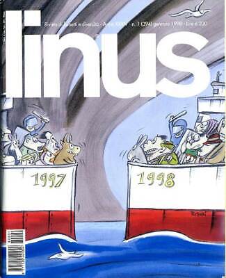rivista a fumetti LINUS ANNO 1998 NUMERO 1 (394)