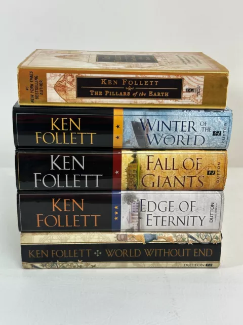 Ken Follett Collection Book Lot