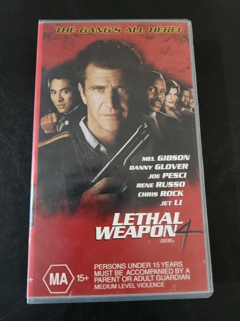 LETHAL WEAPON 4 - VHS - Collectable $14.50 - PicClick AU