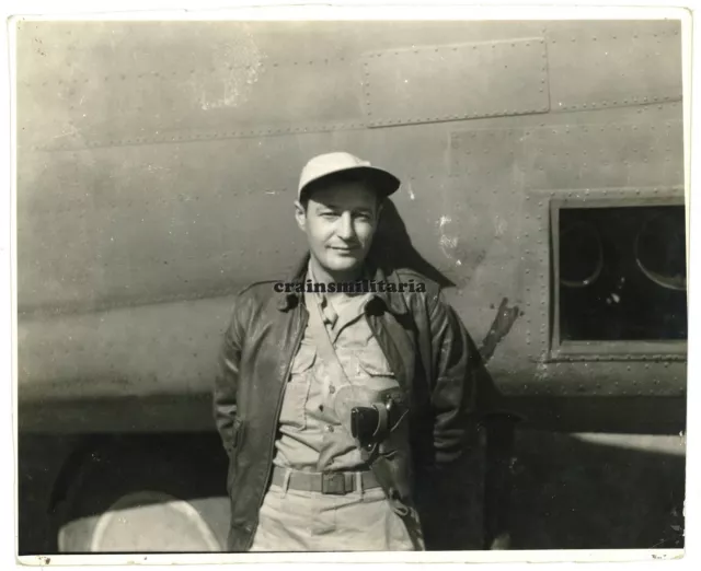 Orig. US Foto USAAF Flugzeug Kamera B-24 Liberator Bomber in Indien Burma 1944