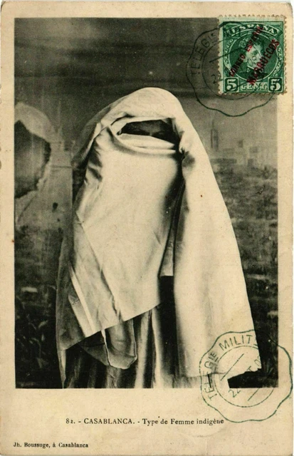 CPA AK CASABLANCA Indigenous Woman Type MOROCCO (824461)