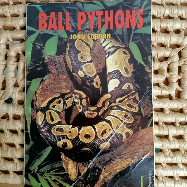 THE GUIDE TO Owning a Ball Python John Coburn Vintage Animal Snake ...