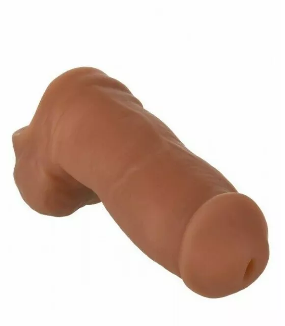 Prolunga realistica per pene uomo guaina fallica indossabile in silicone sextoys