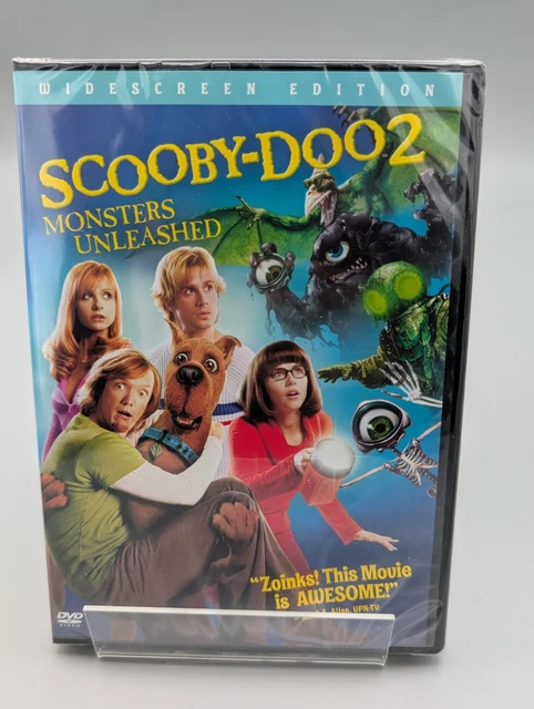 SCOOBY-DOO2: MONSTERS UNLEASHED DVD 2004, BRAND NEW $11.99 - PicClick CA
