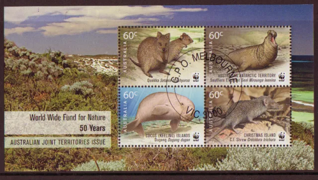 Australia 2011 Special Offer Wwf Nature Miniature Sheet Cto