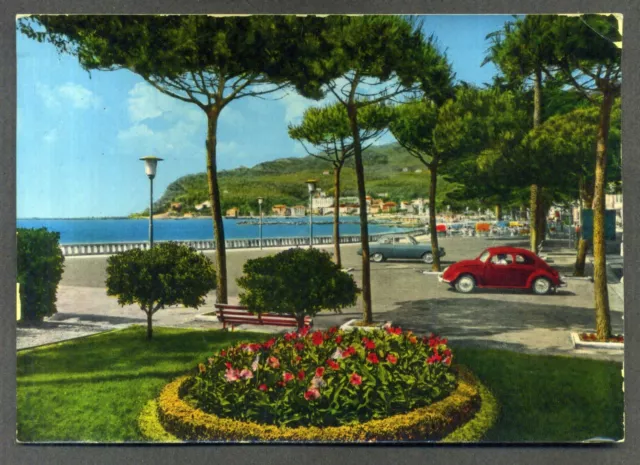 DIANO MARINA (Imperia) - GIARDINI - AUTO - VG. 1965