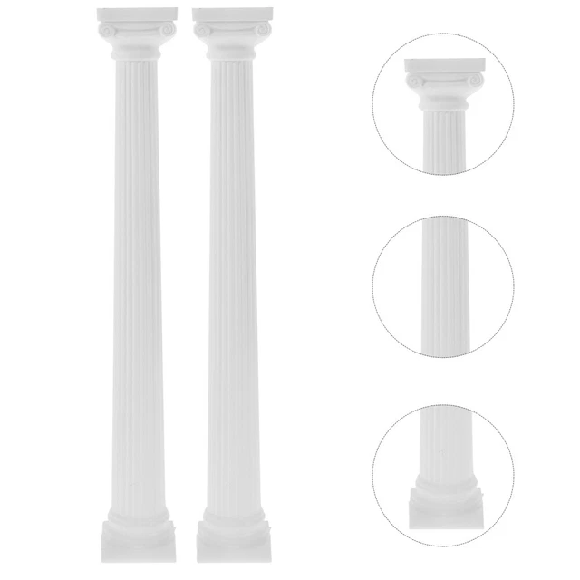 Colonne colonne colonne de jardin corinthienne grecque antique socle de pot de fleurs support de fleurs décoration d'intérieur, C hauteur 55 cm