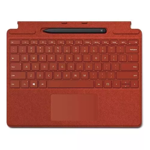 Microsoft Surface Pro Signature Keyboard + Slim Pen 2 Alcantara Red Bx6-00030