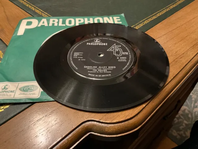 The Hollies - Gasoline Alley Bred / Dandelion Wine - vinyl 7"  Parlophone R 5862