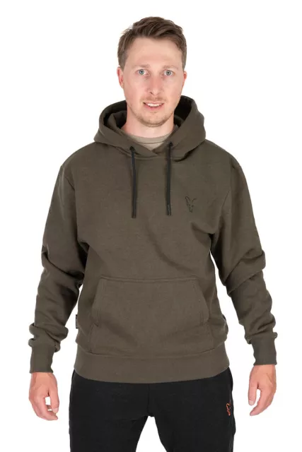 Fox Collection Green & Black Hoody - Collection 2023 All Sizes - Carp Fishing