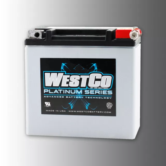 ウエストコ WCP14L バッテリー Platinum かたい 12V/12Ah 220CCA