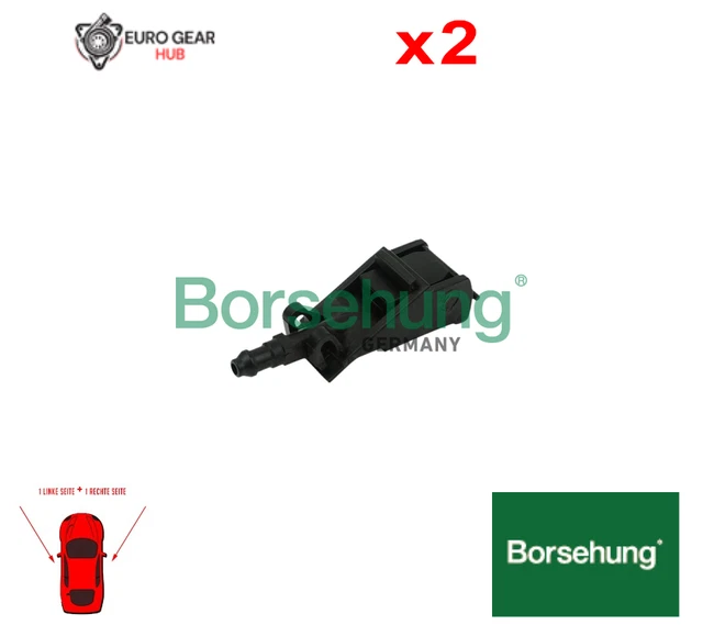 SET OF 2 Windscreen Washer Fluid Jet Borsehung B11524 For Seat / Skoda