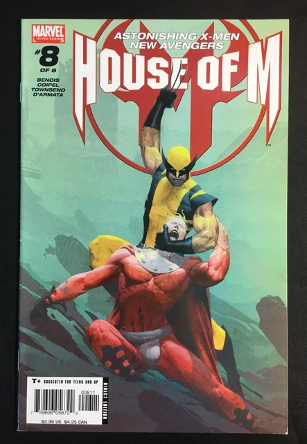 House Of M 8 Magneto Vs Wolverine Bendis V 1 Doctor Doom She Hulk X Men Avengers