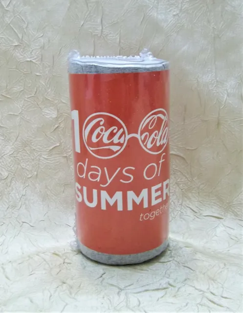 Coca-Cola 100 Days Of Summer T-Shirt Wrapped As A Coke Can One Size New Sealed