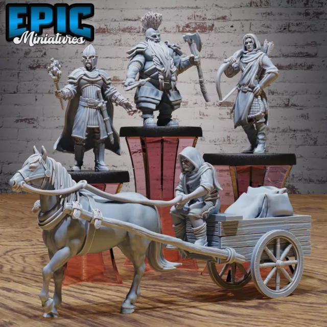 Epic Miniatures Fantasy 28mm - CITY VILLAGER Dungeons and Dragons DnD Miniatura