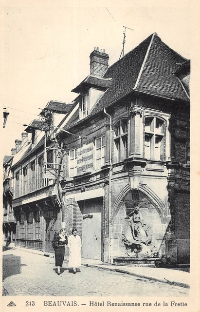 Cpa 60 Beauvais / Hotel Renaissance / Rue De La Frette