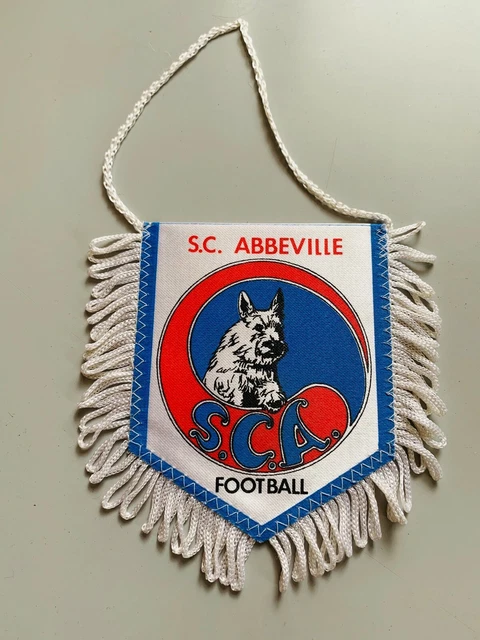 Fanion Asc Amiens SC Foot Football Pennant Wimpel Vintage Soccer Collection