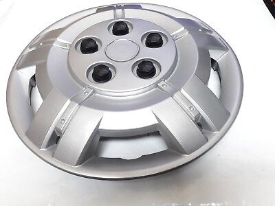 15" To Fit Fiat Ducato Wheel Covers Deep Dish Trims Hub Caps Domed Black Caps 2