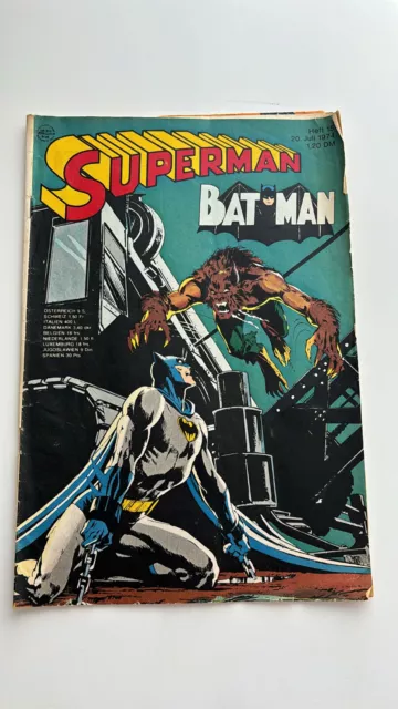 EHAPA COMIC / SUPERMAN BATMAN Heft 15 von 1974