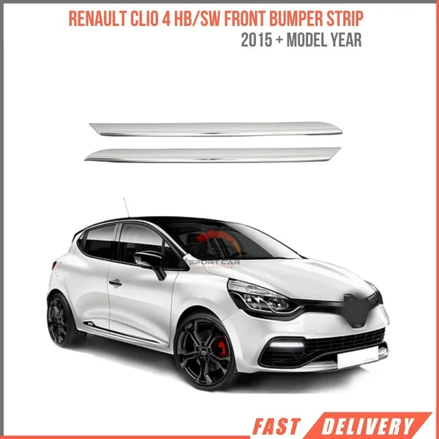 Garniture Chromée Tableau De Bord Renault Clio IV Grand Tourer 2013+ - Inox Acier - Boa Line