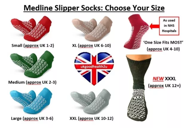 Medline hospital hotsell socks