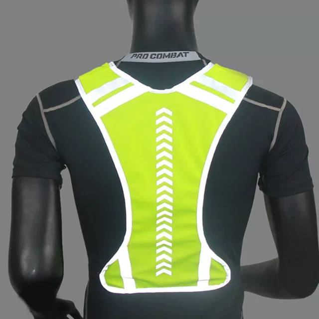 Jacket Safety Hi Vis Viz Reflective Work Visibility Vest Waistcoat