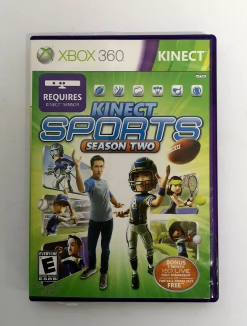 Kinect Sports: Season 2 Kinect Required Microsoft Xbox 360 Game FREE P&P