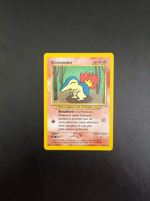 Carte Pokémon Héricendre 61/105 Commune Neo Destiny Wizards