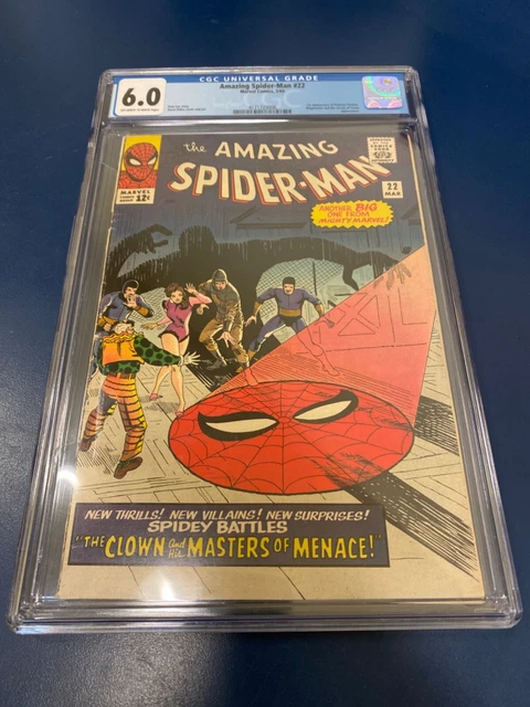Amazing Spider-Man #22 CGC FN 6.0 1st Appearance Princess Python! Marvel 1965