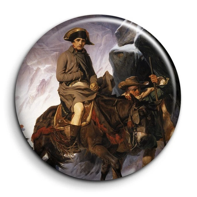 Napoleon crossing the Alps-Delaroche Paul-Magnet 56mm photo fridge