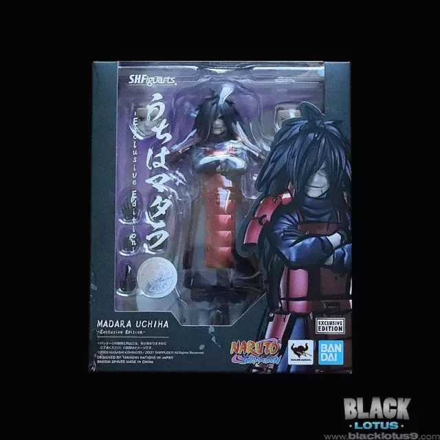 NEW SDCC 2022 Madara Uchiha Naruto Shippuden Bandai Tamashii SH Figuarts S.H.