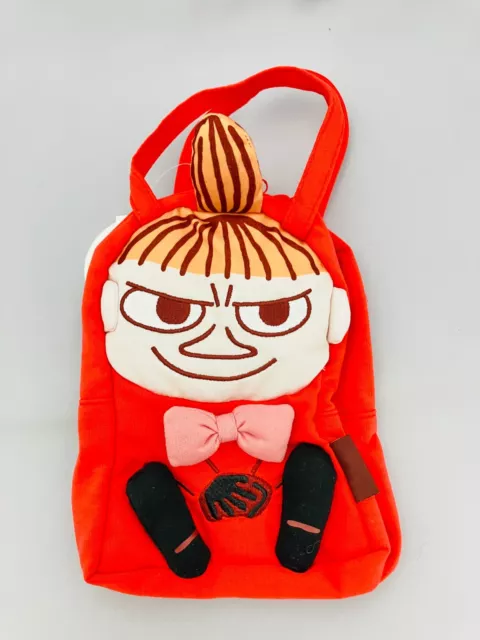 Moomin Sweat Die Cut Mini Tote Bag Little My KNBD1 New Japan