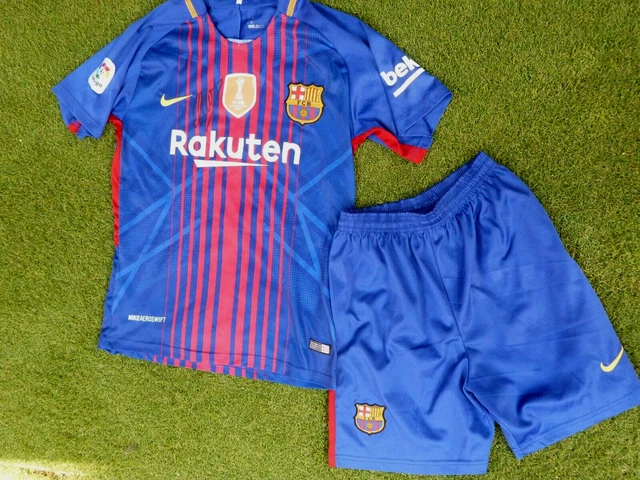Maillot foot Barcelona Barca 28 10/12 ans UNICEF Porté Dernière Fois 14/08/20, m