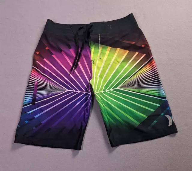Hurley Phantom Board Shorts Mens 30 Nike Flywire Colorful Swim