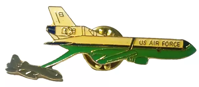 Aircraft U.S. Air Force Jet Tanker Refueling Jet Lapel Pin