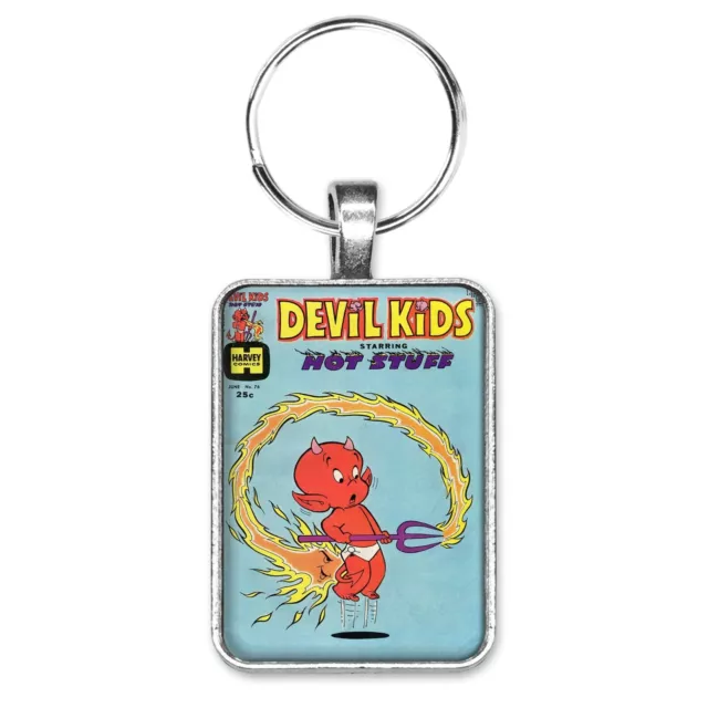 Devil Kids Starring Hot Stuff #74 Cover Key Ring / Necklace Classic Harvey Comic